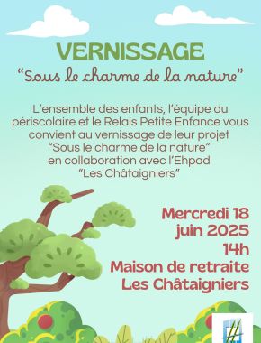 Vernissage : Sous le charme de la nature