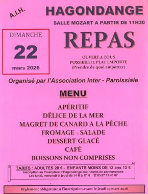 Repas inter-paroissial 