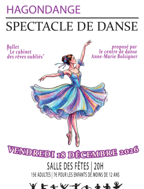 Gala de danse du centre de danse Anne-Marie Bolsigner 
